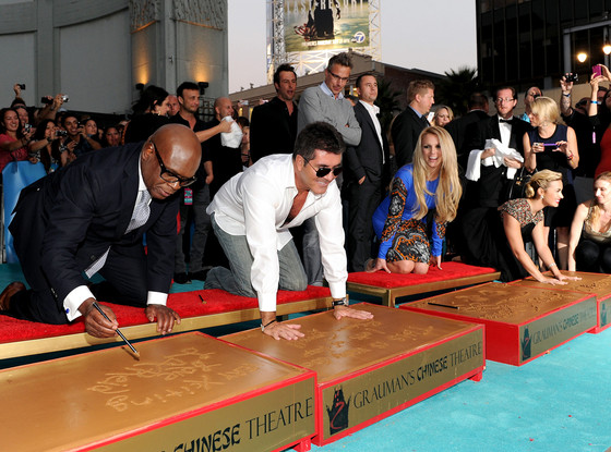 L.A. Reid, Simon Cowell, Britney Spears, Demi Lovato L.A. Reid, Simon Cowell, Britney Spears, Demi Lovato